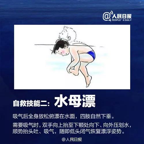 防溺水自救施救方法